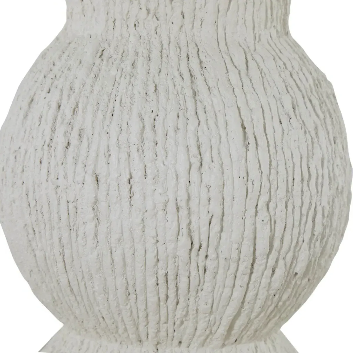 Montello Round Outdoor Bar Table - White, Stone