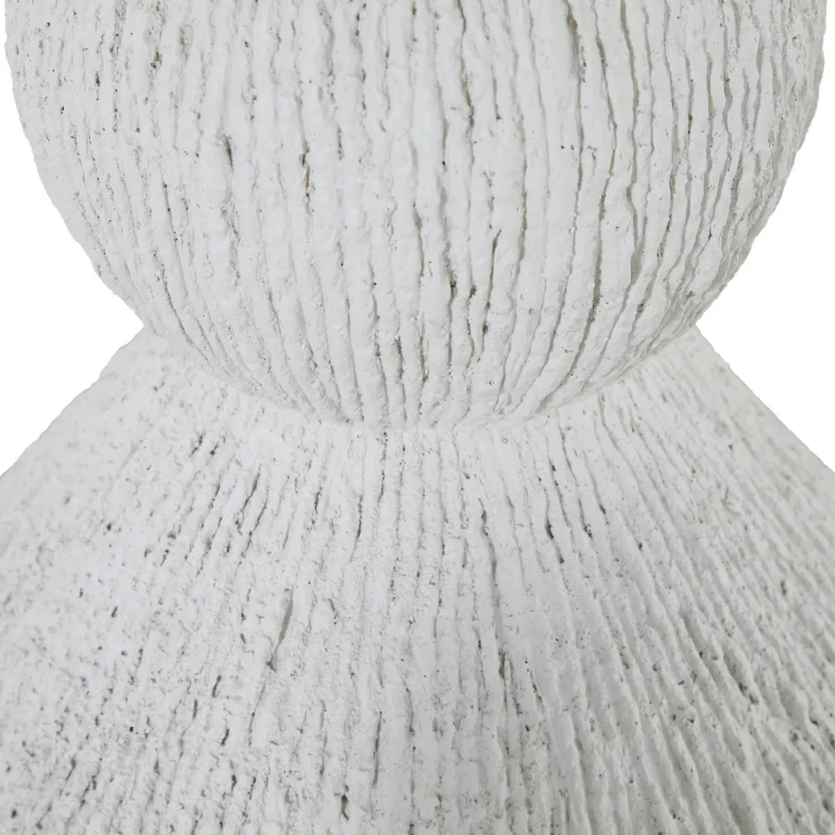Montello Round Outdoor Bar Table - White, Stone