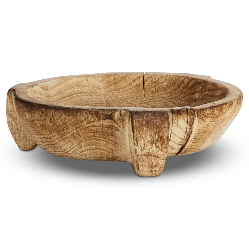 Montero Bowl - Burnt Reclaimed, Wood
