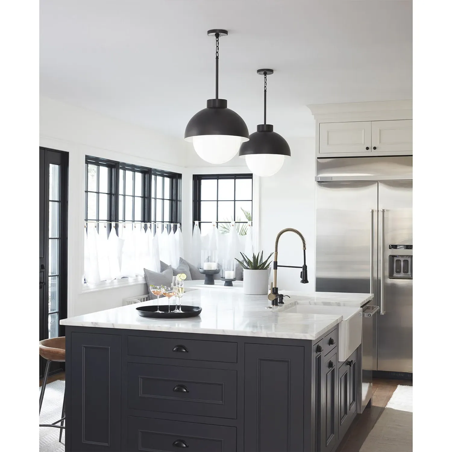 Montreux Industrial Single Pendant Light - Oil Rubbed Bronze