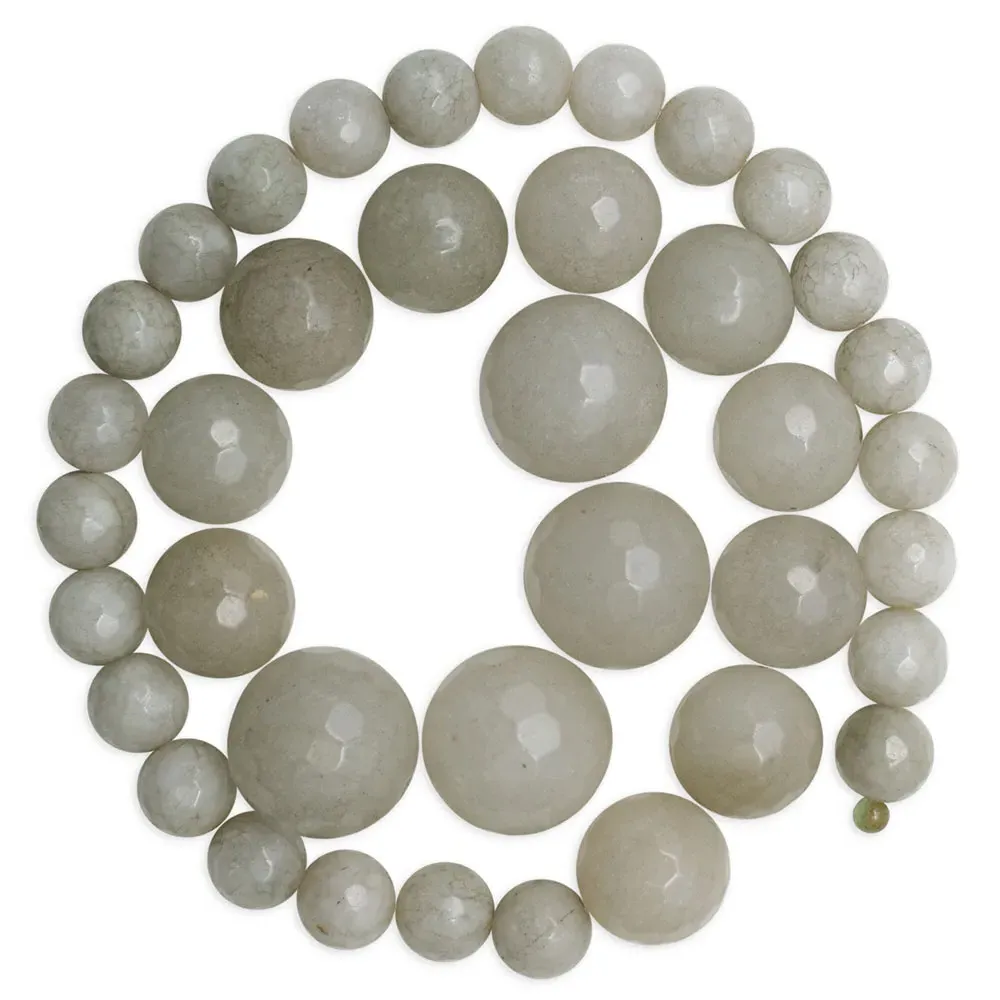 Moriah 12 Inch Chandelier with Milk Beads - Cloud Jade
