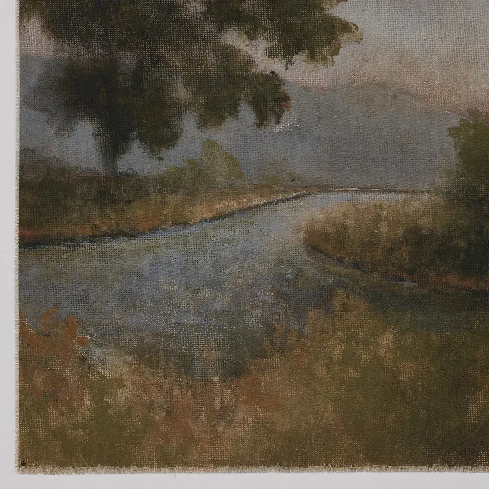 Morning Glory by Aileen Painting - Green