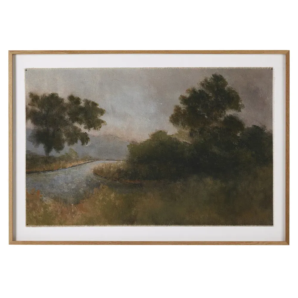 Morning Glory by Aileen Painting - Green