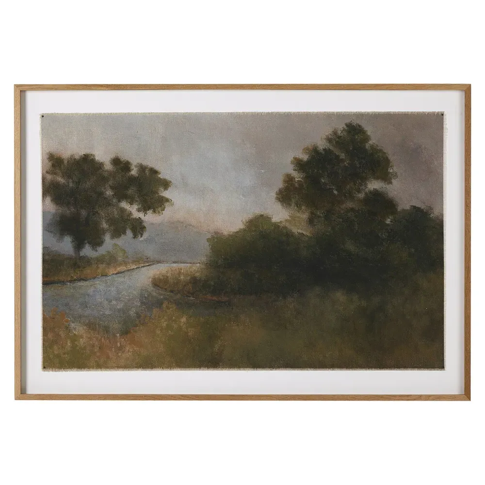 Morning Glory by Aileen Painting - Green