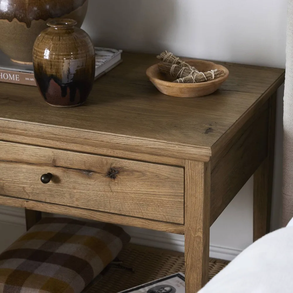 Mott Nightstand - Worn Oak