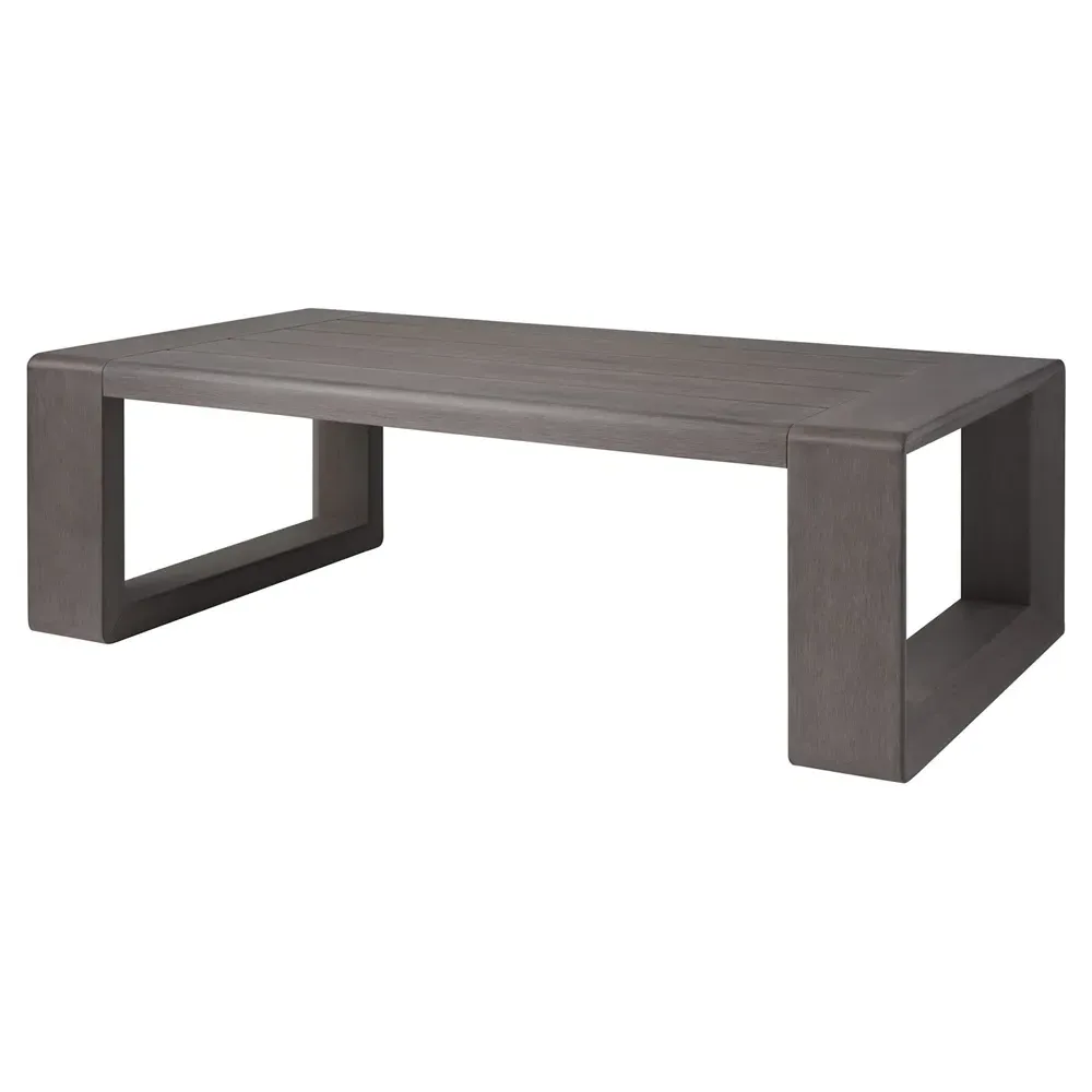 Mozambique Rectangular Outdoor Coffee Table - Brown, Teak