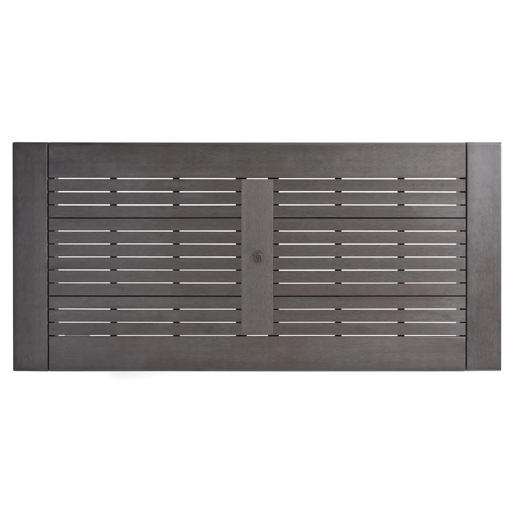 Mozambique Rectangular Outdoor Dining Table - Brown, Teak