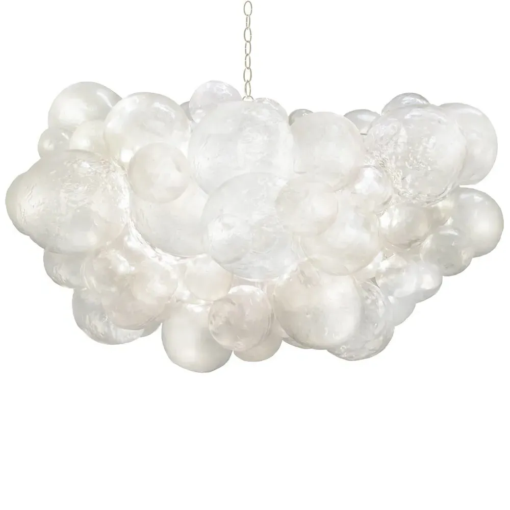 Muriel Bubbled Chandelier - Clear, Resin