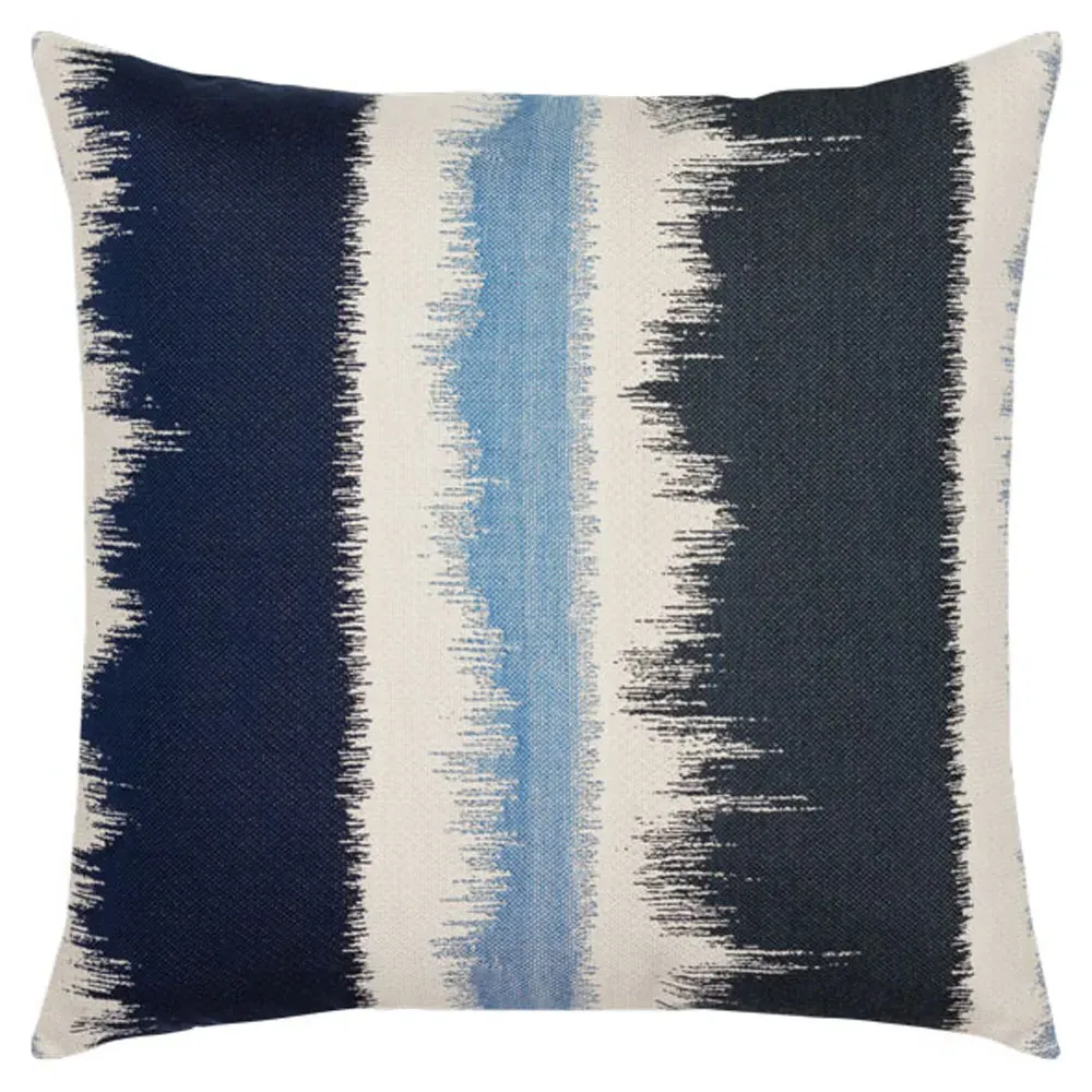 Murmur Midnight Coastal Throw Pillow - Indigo, Acrylic