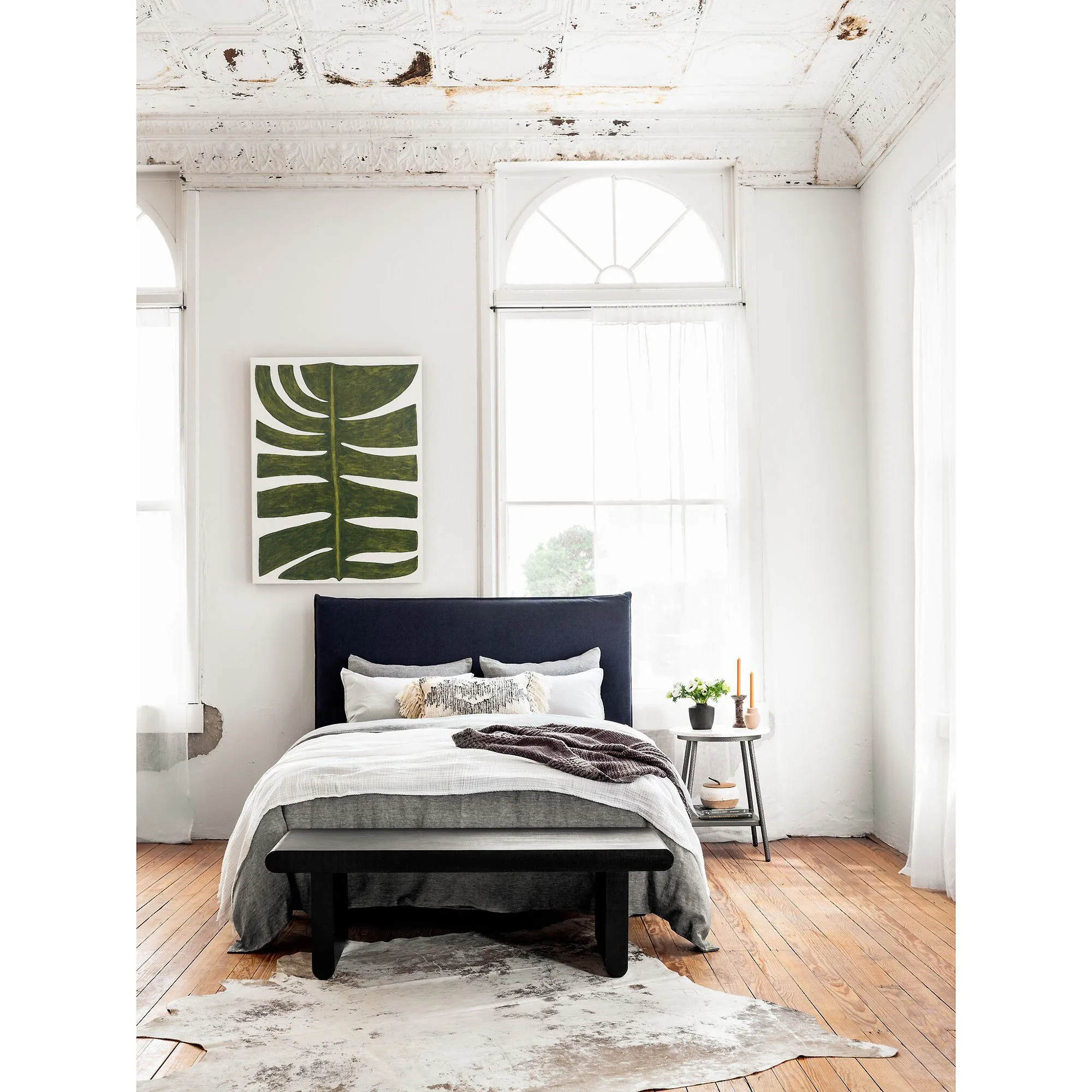 Musa Sapientum Fixa Wall Art - Green, Maple Wood