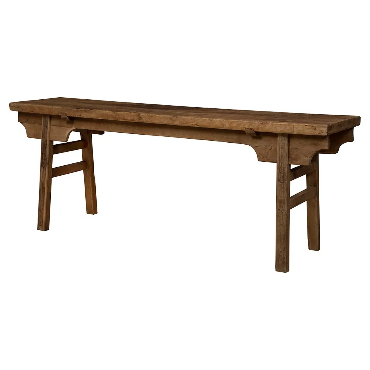 Mykhail Rectangular Console Table - Brown, Wood