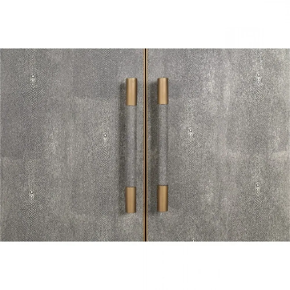 Myla Hollywood Sideboard Buffet - Grey, Oak Wood