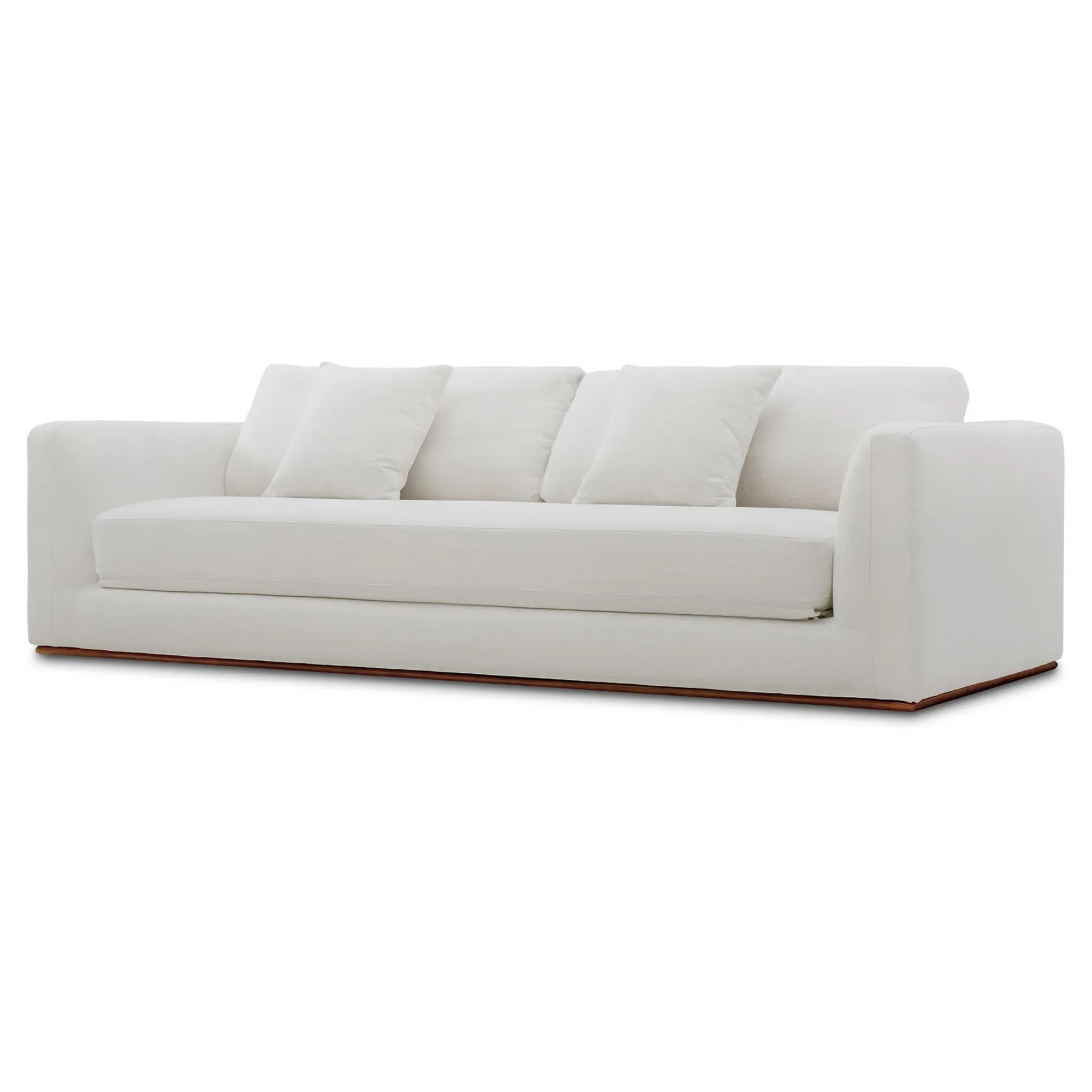 Myrtle 98" Sleeper Sofa - Off White, Polyester