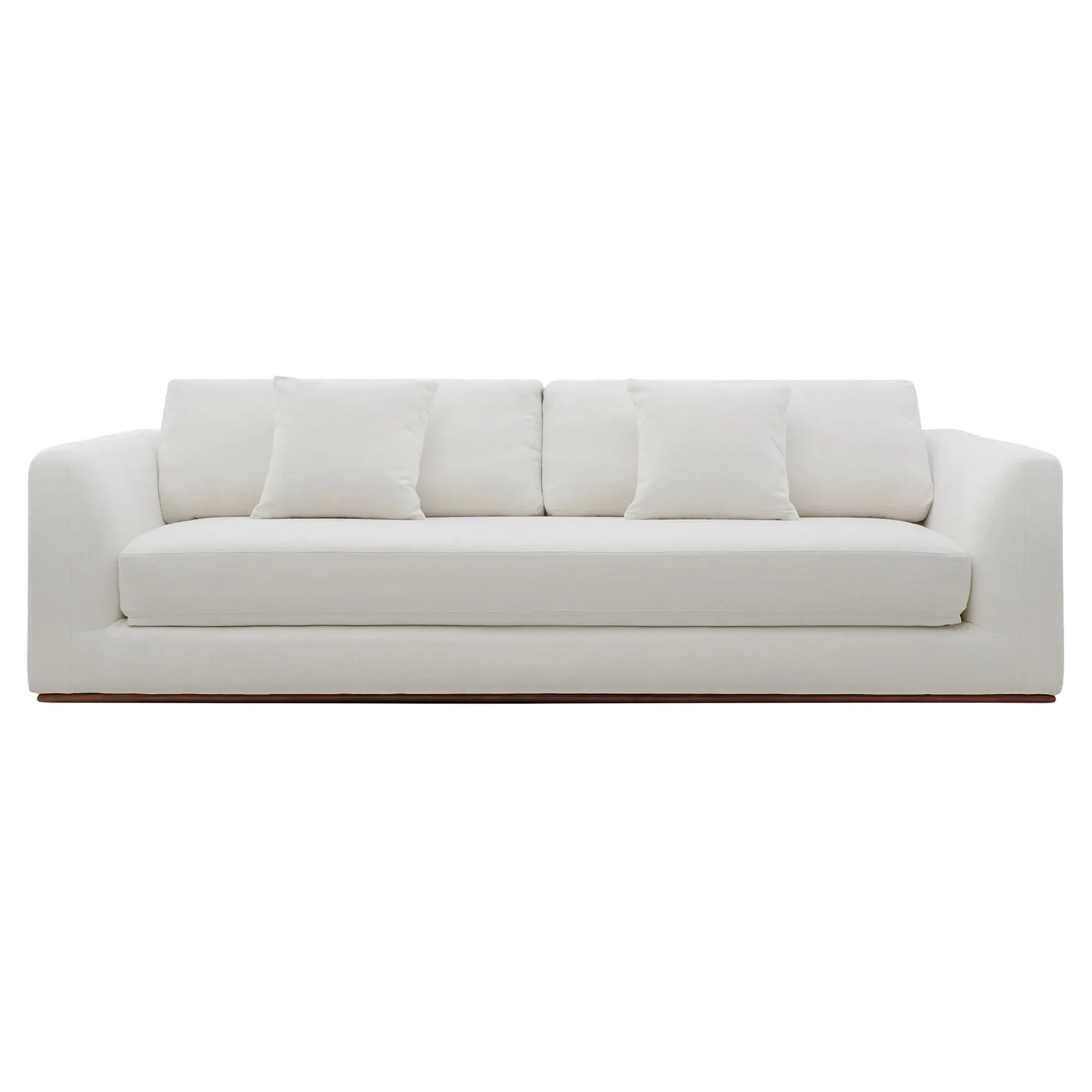 Myrtle 98" Sleeper Sofa - Off White, Polyester image