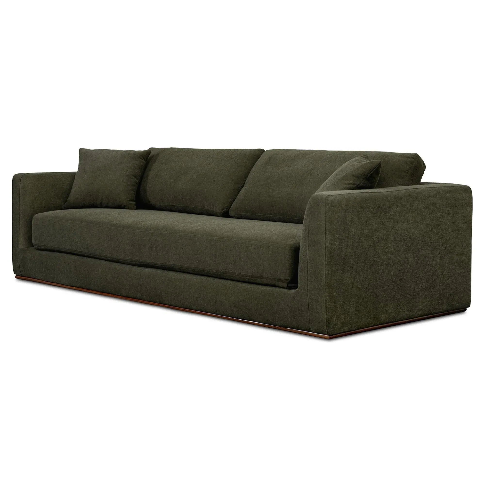 Myrtle 98" Sleeper Sofa - Olive Green, Polyester