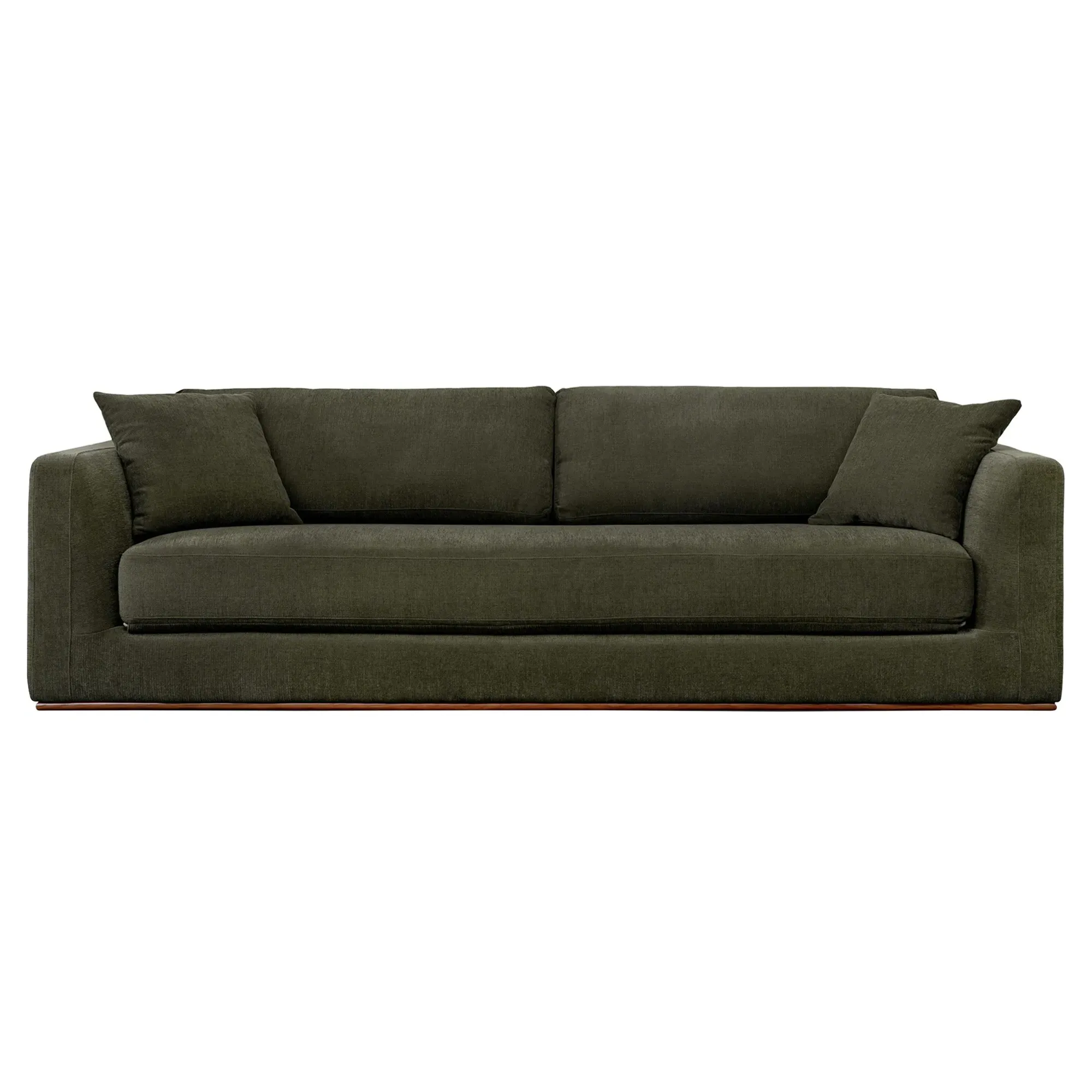 Myrtle 98" Sleeper Sofa - Olive Green, Polyester