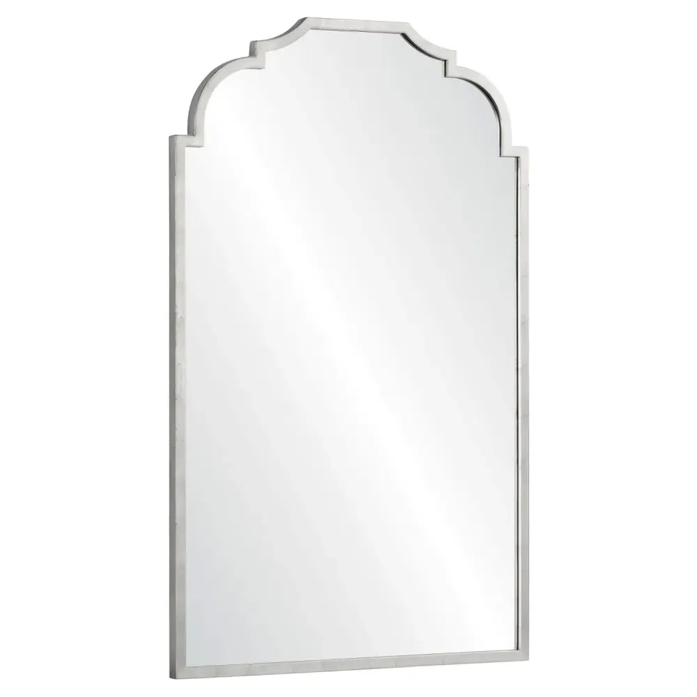 Nadine Iron Frame Wall Mirror - Silver