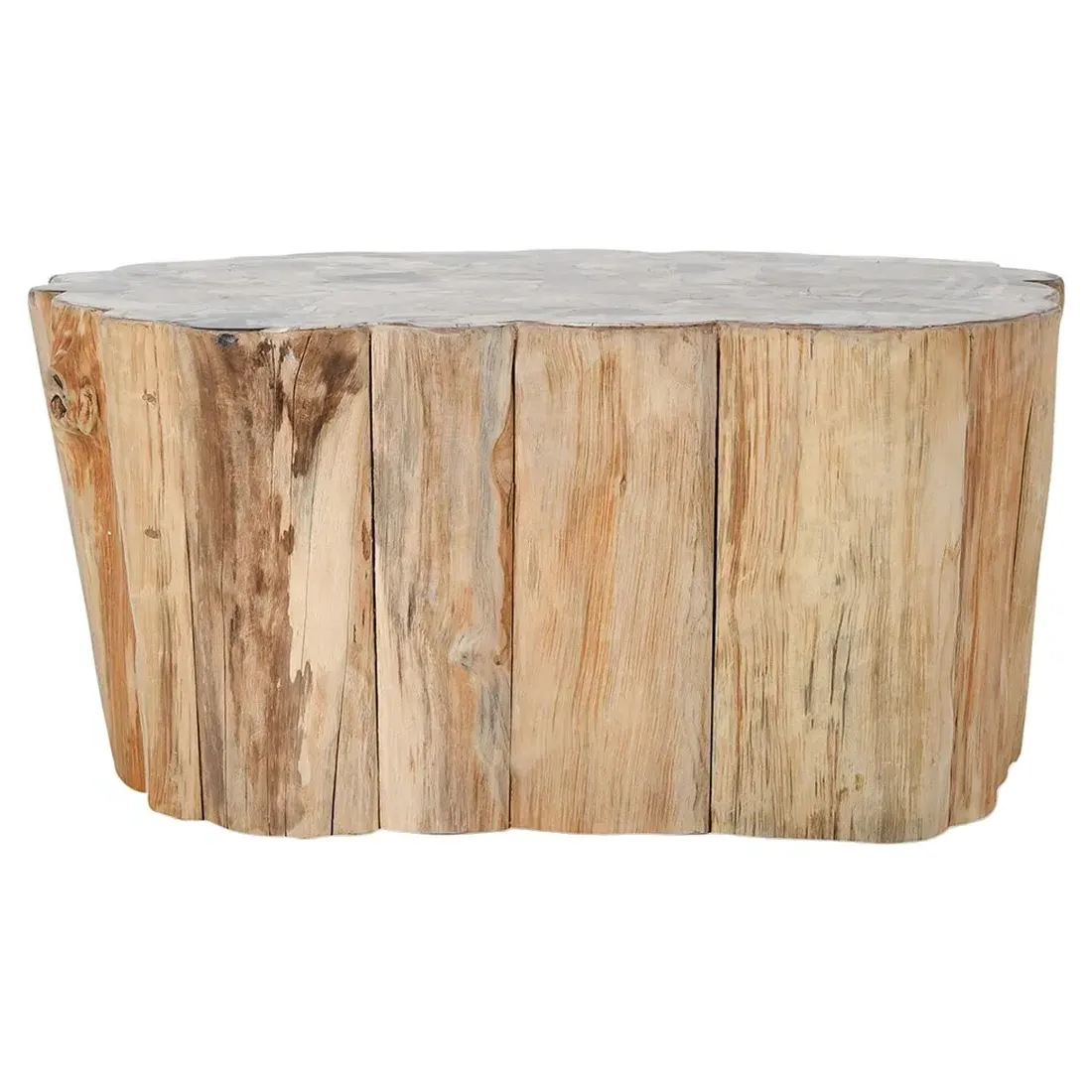 Nala Coffee Table - Brown, Teak Wood image