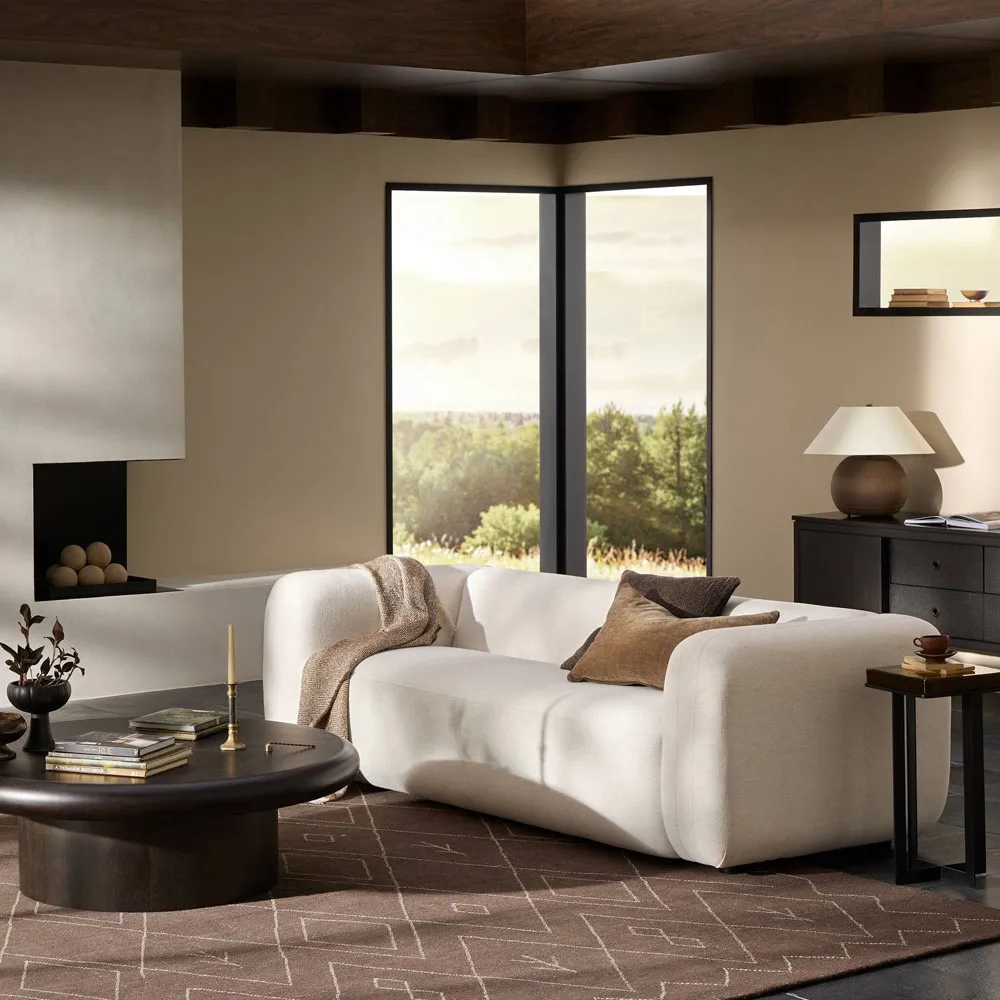 Nara Crypton Nomad Snow Sofa - Cream