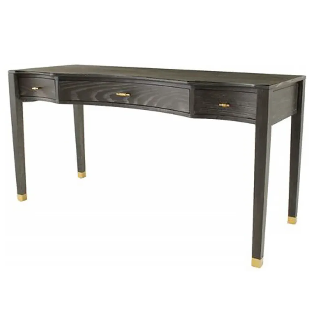 Nathan Desk - Dark Gray, Oak