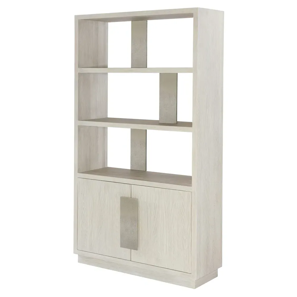 Nathaniel Etagere - White, Oak