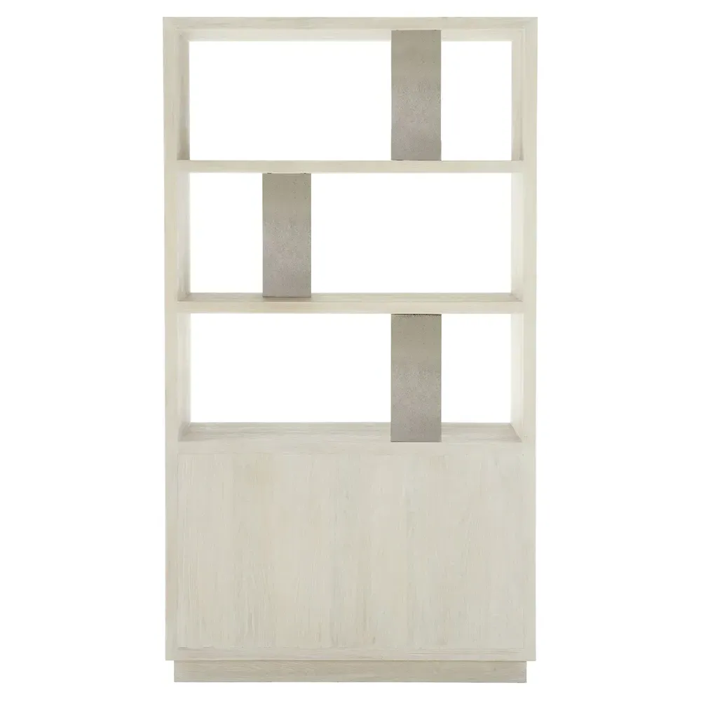 Nathaniel Etagere - White, Oak