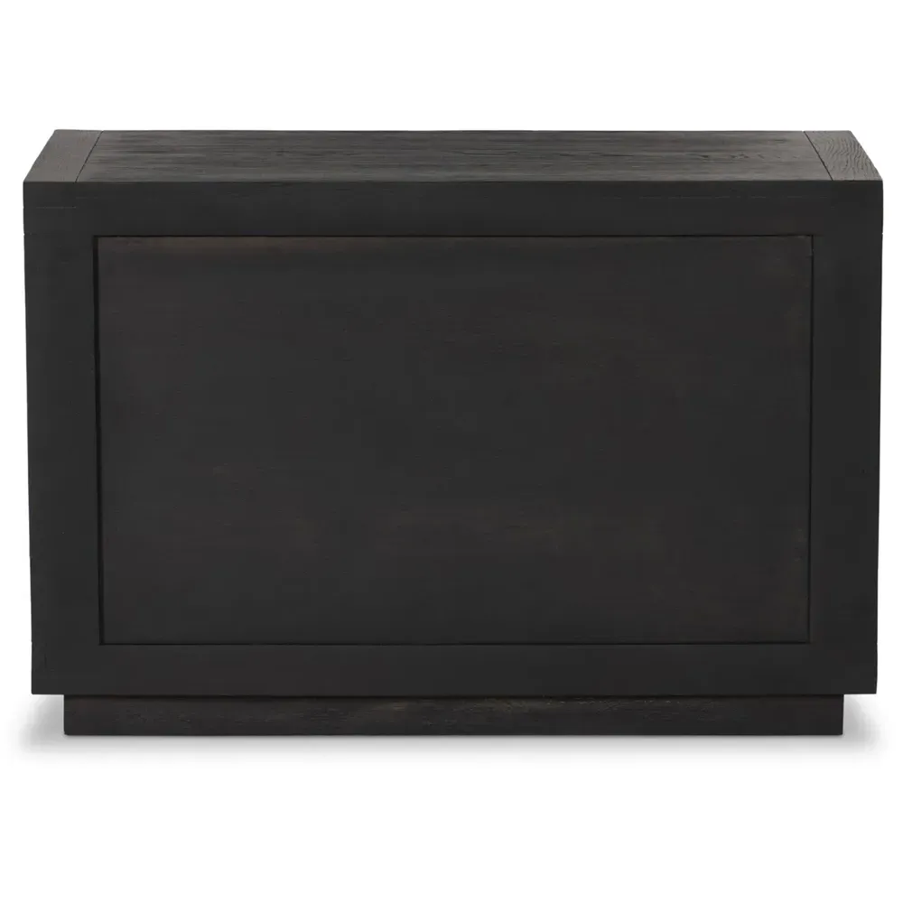Nayeli Nightstand - Black, Oak