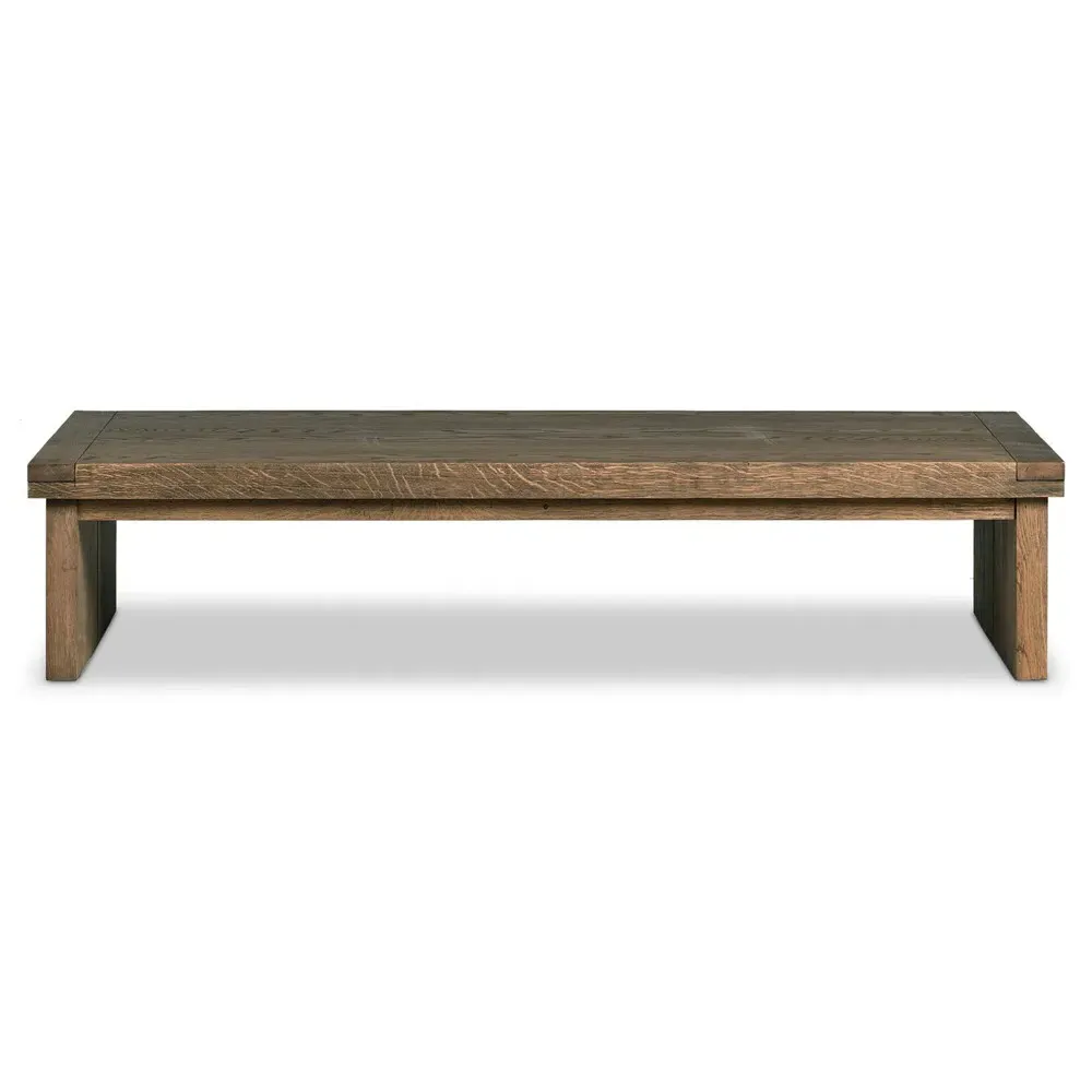 Nayeli Rectangular Coffee Table - Brown, Oak
