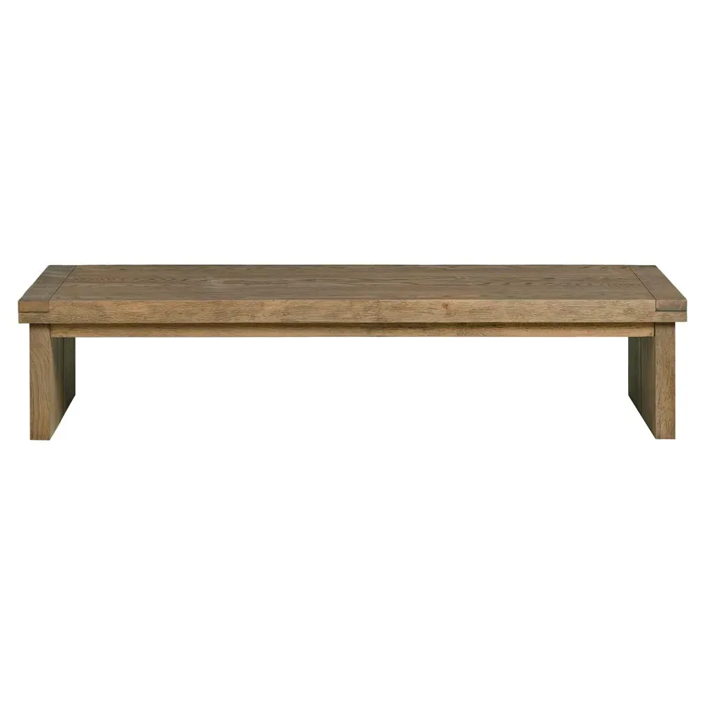Nayeli Rectangular Coffee Table - Brown, Oak image
