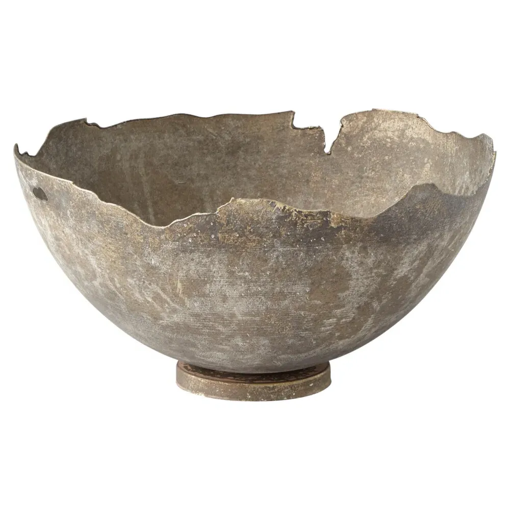 Nelia Small Iron Bowl - Grey image