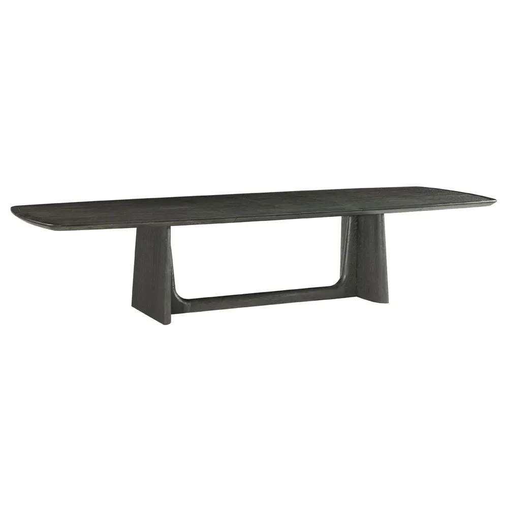 Nell Extendable Dining Table - Charcoal, Oak