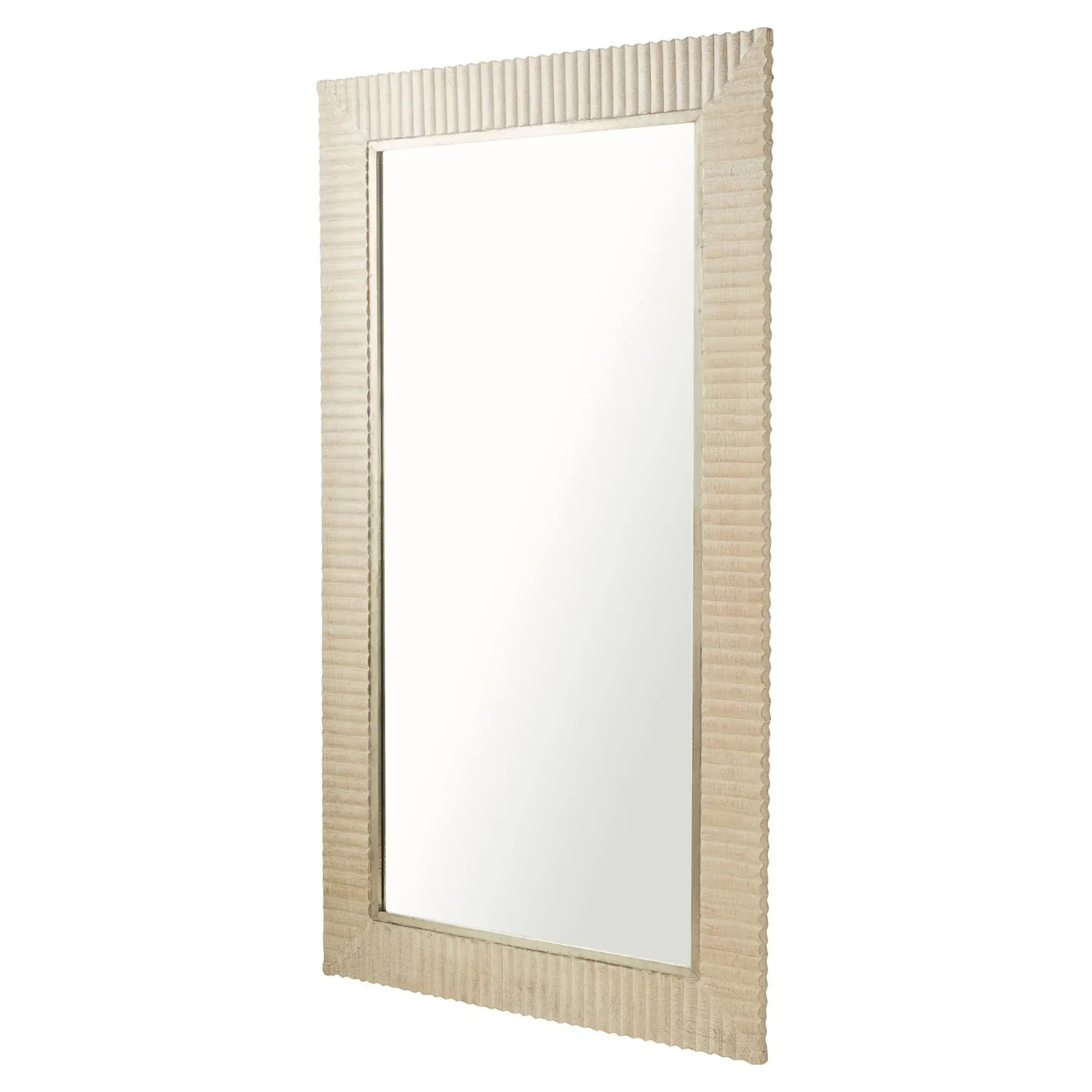 Nellie Floor Mirror - Light Brown, Mango Wood