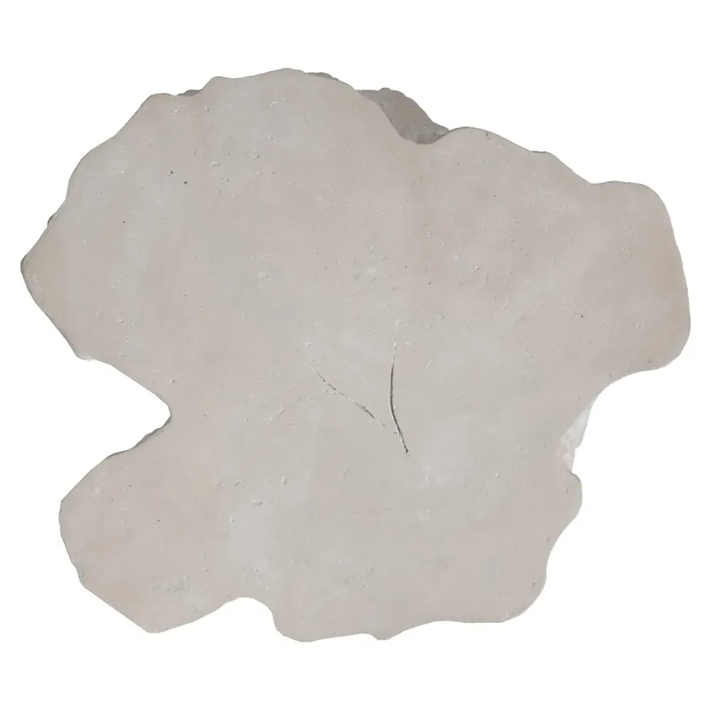 Nephele Block Side Table - Off-White, Resin