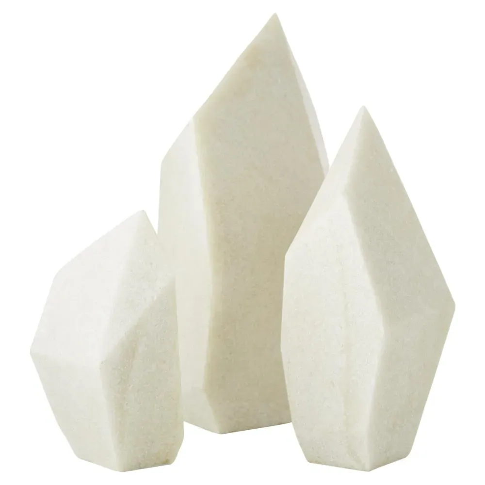 Nerine Resin Sculptures Set of 3 - Ivory