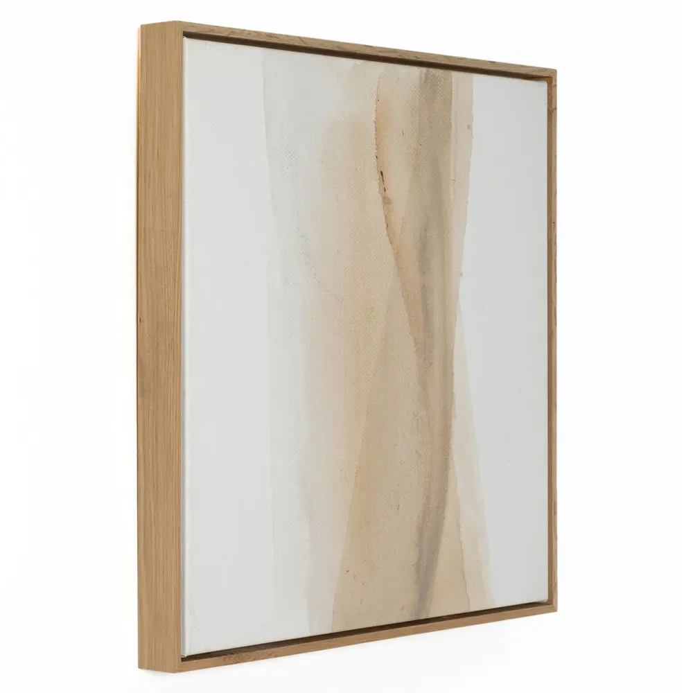 Neutral Wash 1 Painting 24X24 - Beige, Canvas