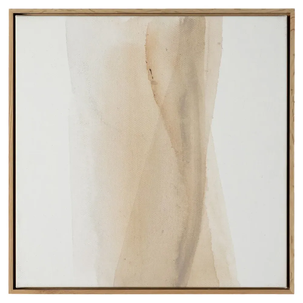 Neutral Wash 1 Painting 24X24 - Beige, Canvas image