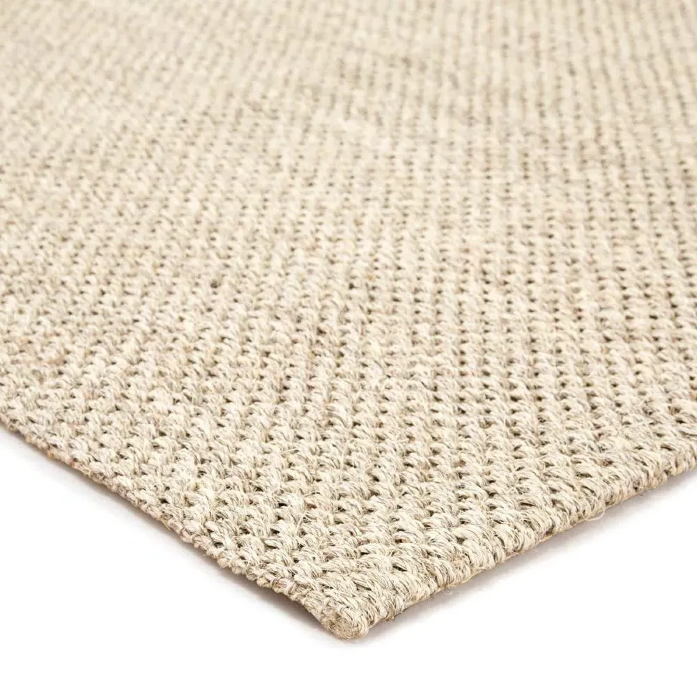 Neville 9x12 Sisal Border Rug - Taupe, Sisal