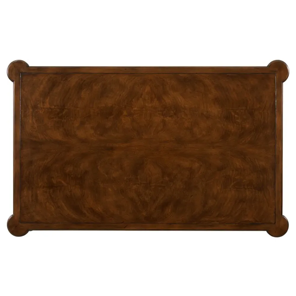 Nevis Rectangular Storage Coffee Table - Brown