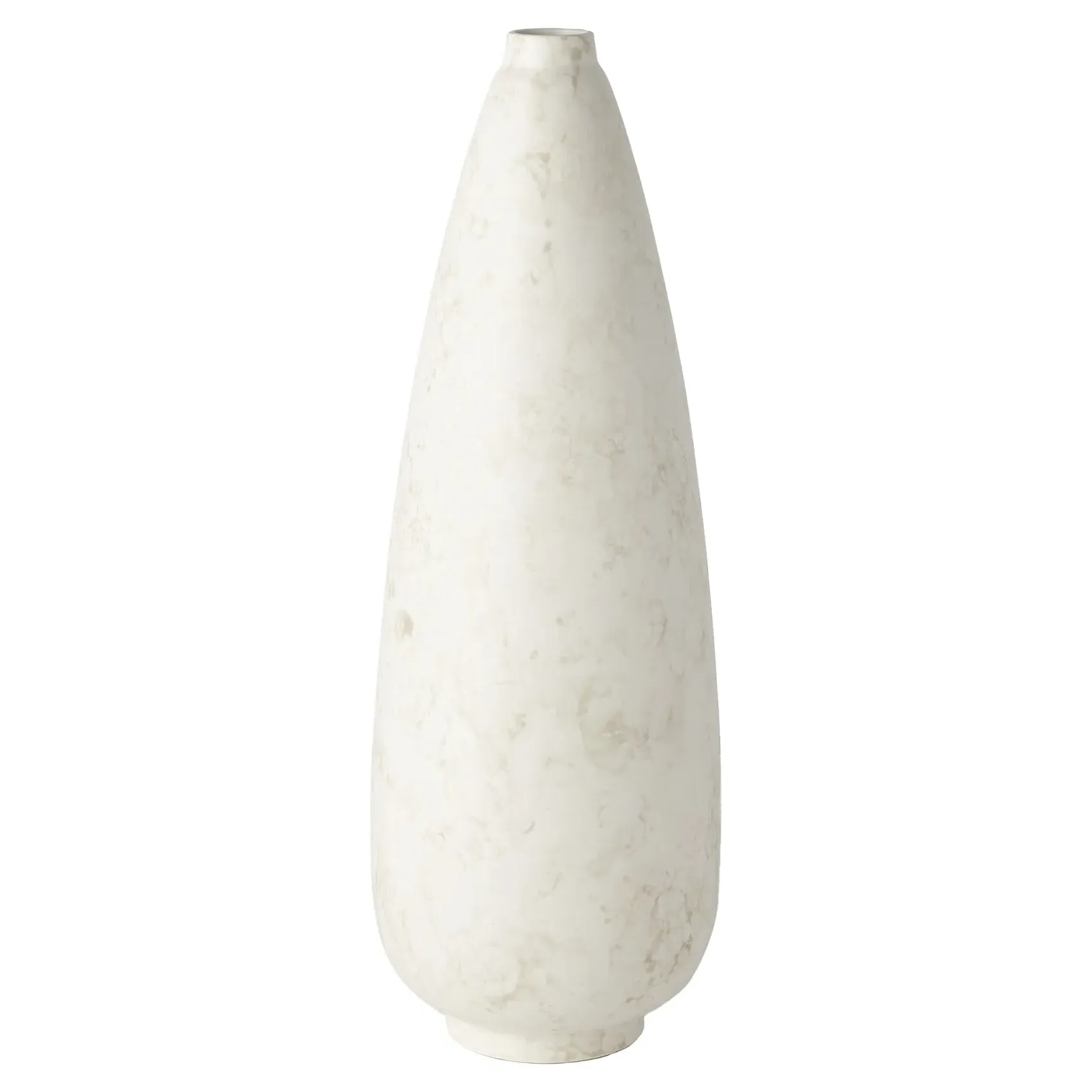 Nico Medium Decorative Table Vase - Cream, Earthenware image