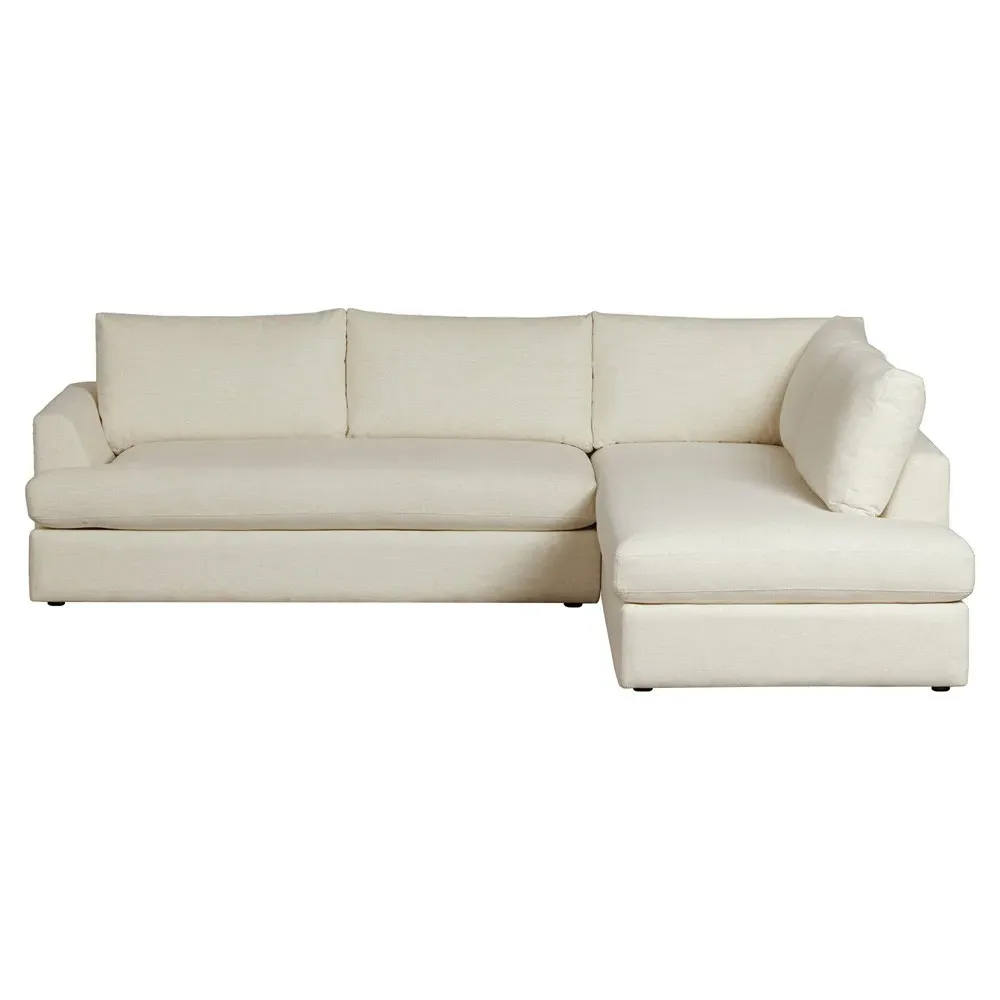 Nicole Left Chaise Sectional - Cream image