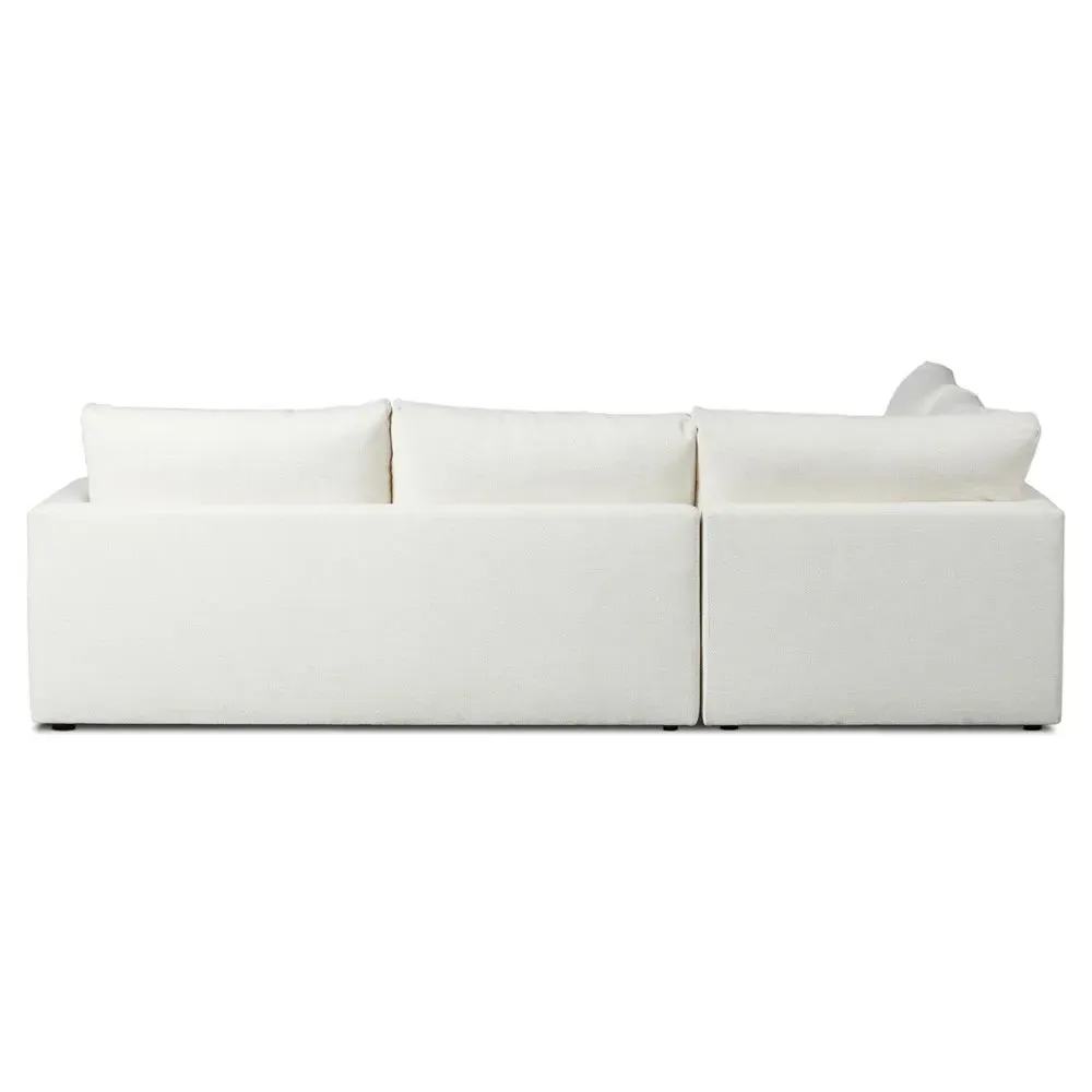 Nicole Right Chaise Sectional - Cream