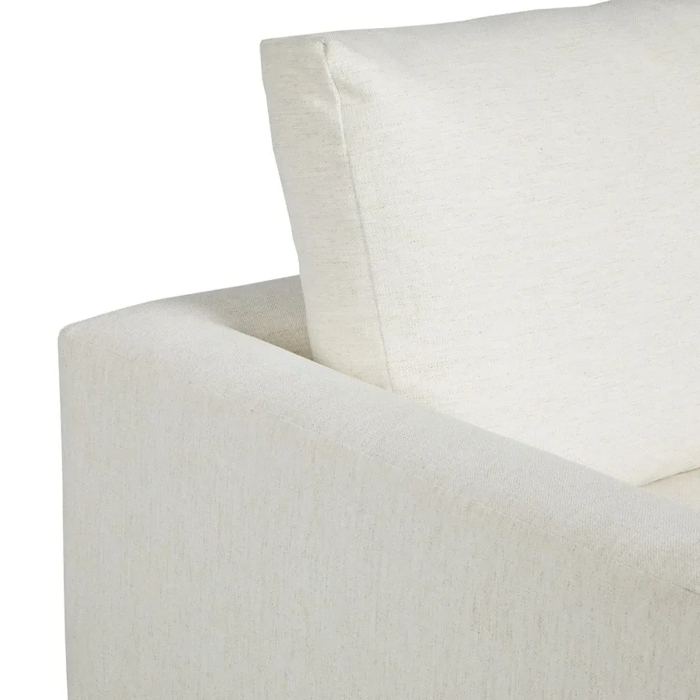 Nicole Right Chaise Sectional - Cream