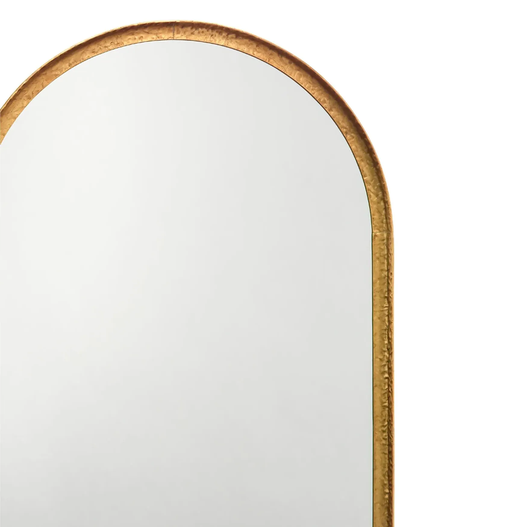 Nikko Arched Wall Mirror - Gold Leaf, Iron