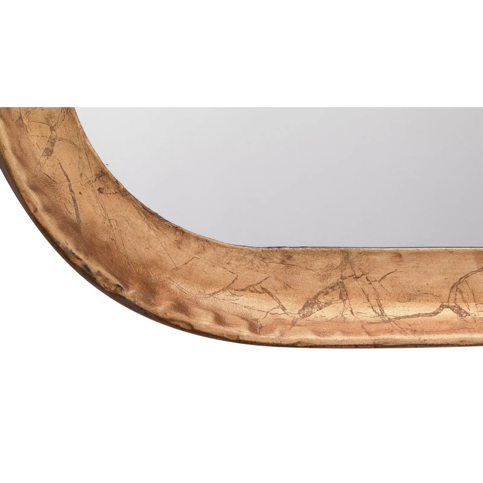 Nikko Arched Wall Mirror - Gold Leaf, Iron