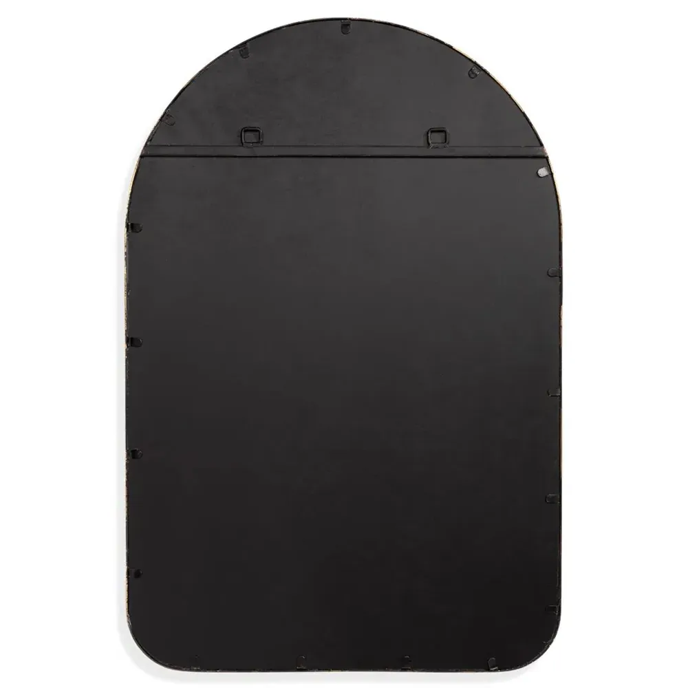 Nikko Arched Wall Mirror - Gold Leaf, Iron