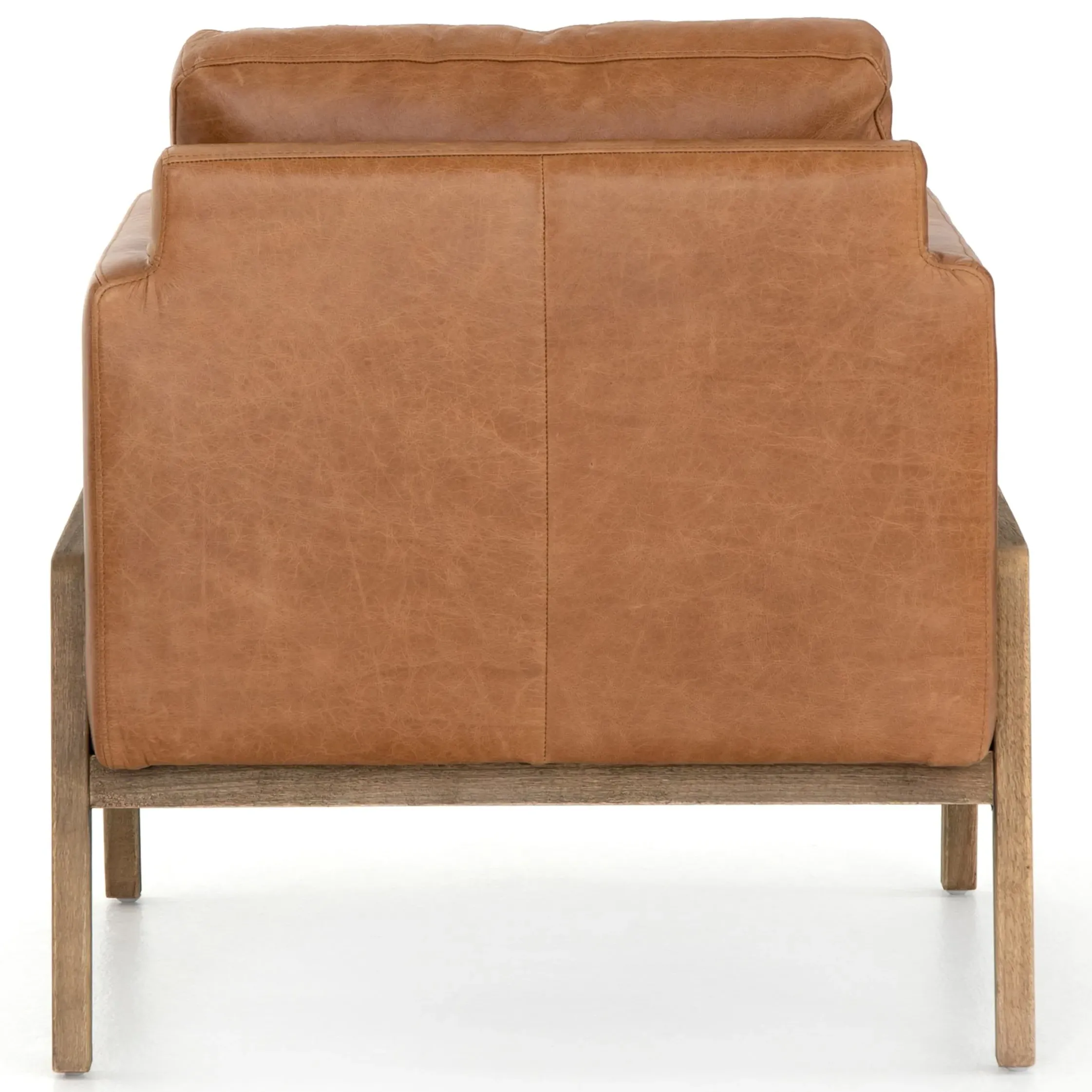 Niko Occasional Arm Chair - Brown, Parawood