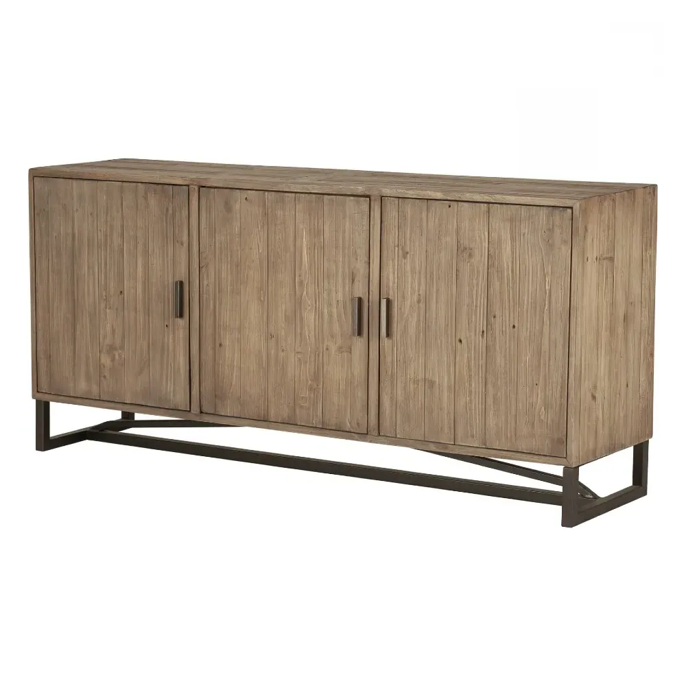 Niko Sideboard Buffet with Storage - Brown, Reclaimed Pine