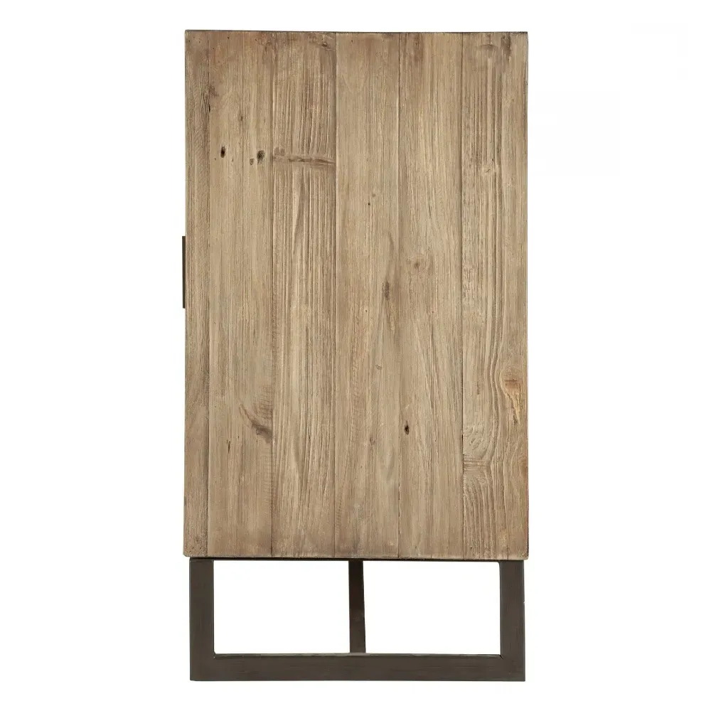 Niko Sideboard Buffet with Storage - Brown, Reclaimed Pine