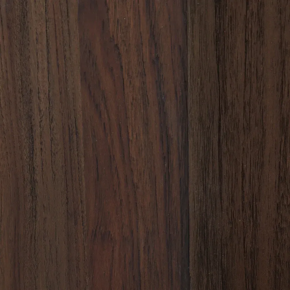 Nikolai Outdoor Drum End Table - Dark Brown, Teak