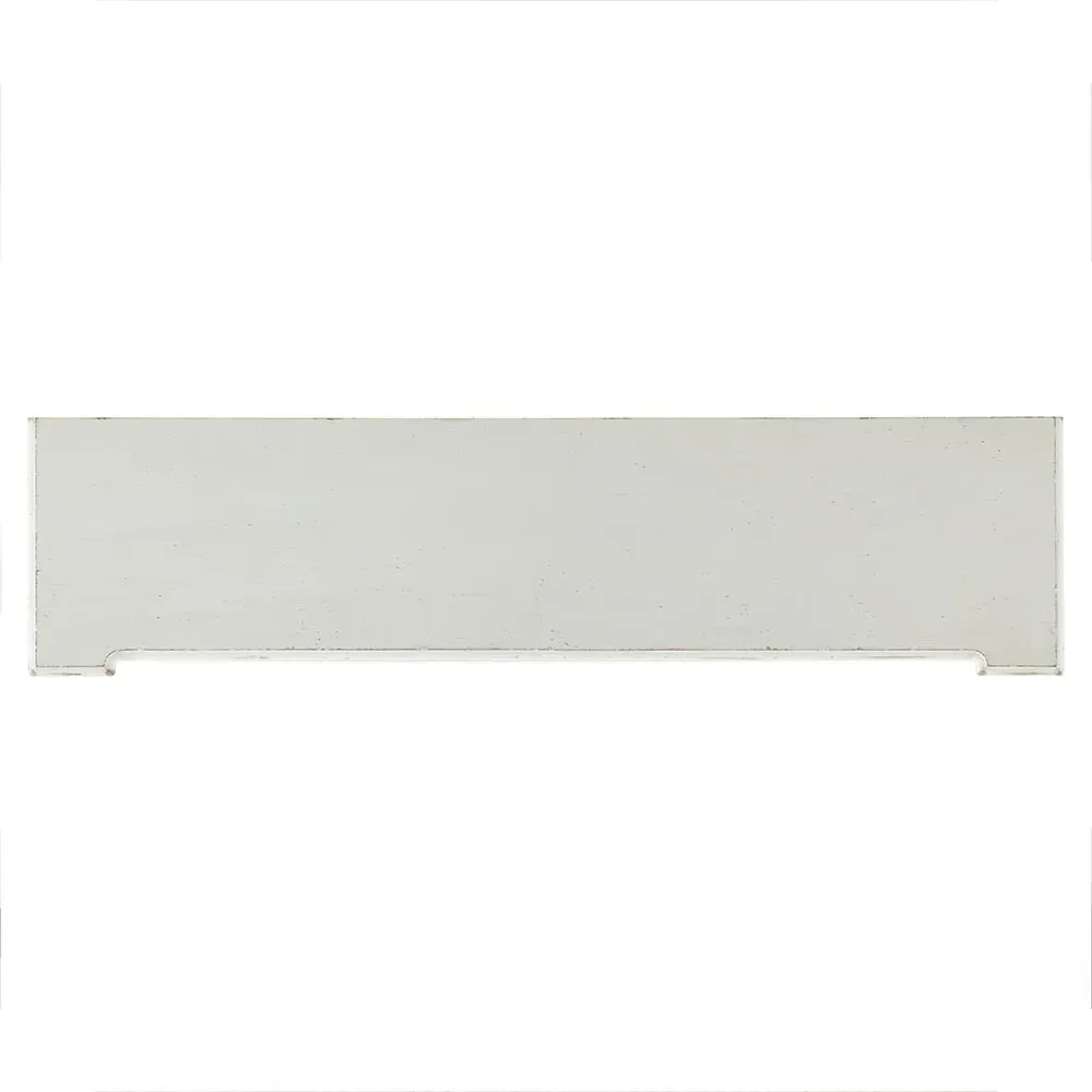 Nina 2 Drawer Chest Dresser with Gold Accent - Grey, Poplar